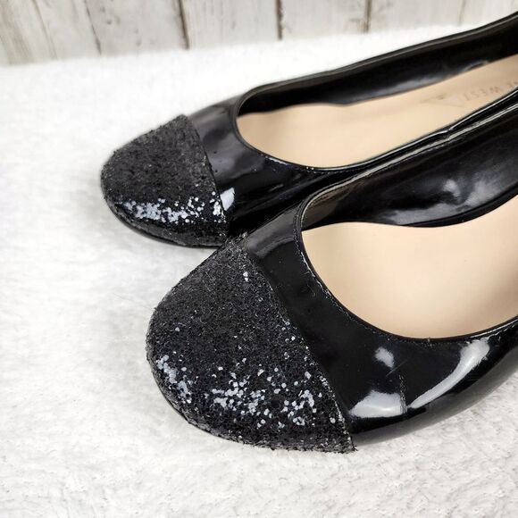 Nine West Lucille Black Flats Size 7 - Picture 5 of 10